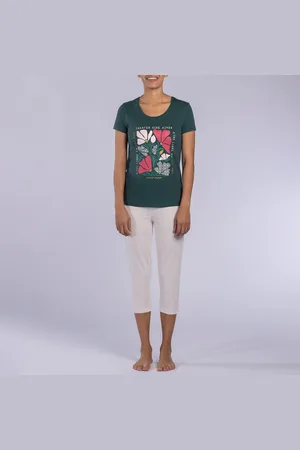 Naf-naf Pyjama in jersey met kuitbroek, Java