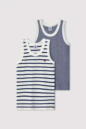 Petit Bateau Set van 2 singlets