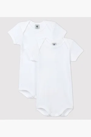 Petit Bateau Set van 2 rompertjes