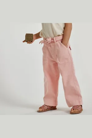 La Redoute Wijde broek met strikceintuur
