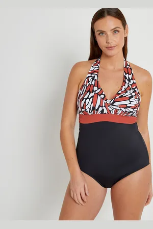 La Redoute Foulard badpak met platte buik effect
