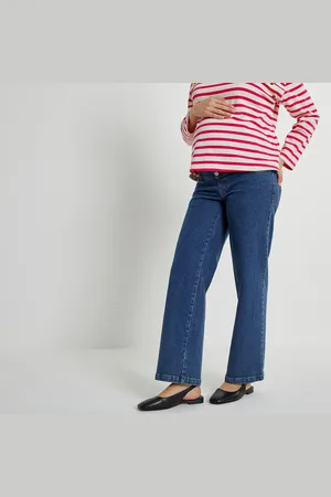 La Redoute Wijde jeans voor zwangerschap, midrif band