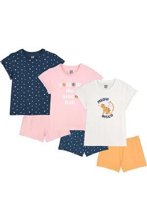 La Redoute Set van 3 pyjashorts bedrukt kat en sterren