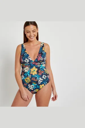 La Redoute Triangel badpak, bloemenprint