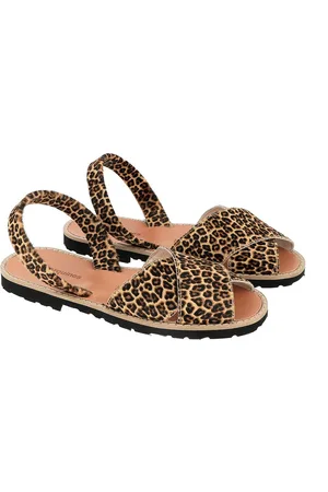 MINORQUINES Platte sandalen in leer Avarca Cala