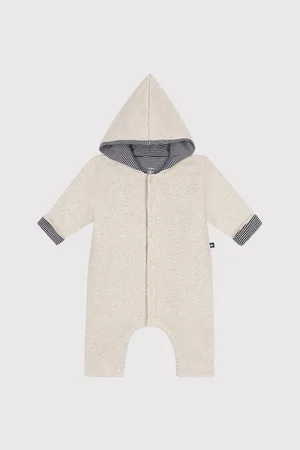Petit Bateau Onesie met kap