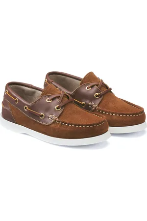 La Redoute Bootschoenen in leer, met veters