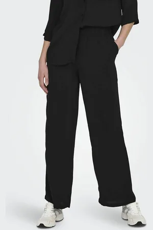 JDY Wijde broek met hoge taille