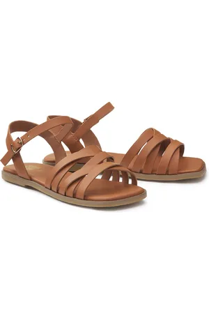 La Redoute Platte sandalen met geweven bandjes