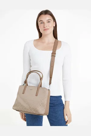 Calvin Klein Handtas met handvatten en schouderriem MEDIUM TOTE