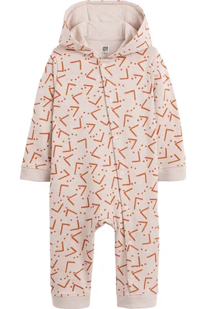 La Redoute Lange jumpsuit met kap in molton