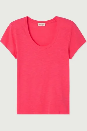 American Vintage T-shirt met korte mouwen en U-hals JACKSONVILLE