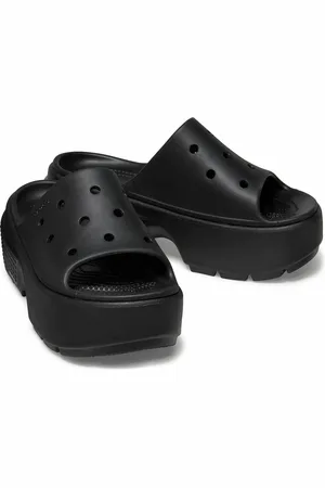 Crocs Muiltjes met platformzool Stomp
