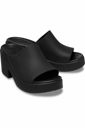 Crocs Muiltjes met hak Brooklyn slide