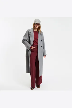 La Redoute Oversized jas in mixed wol, Signature MARTIAL