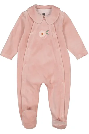 La Redoute Pyjama met claudinekraag in geribd fluweel