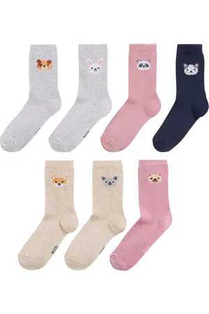 La Redoute Set van 7 paar kousen, dierenmotief