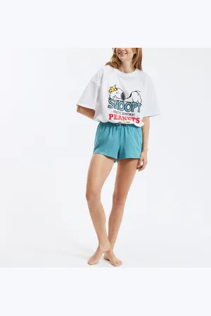 Snoopy Pyjashort in katoen