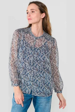 Le Temps des Cerises Soepele bedrukte blouse