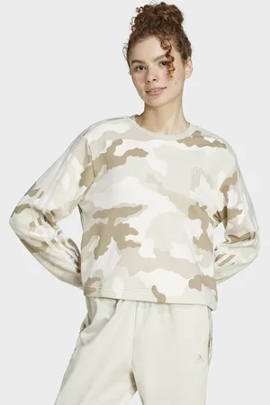 adidas Cropped sweater Essentials 3 stripes