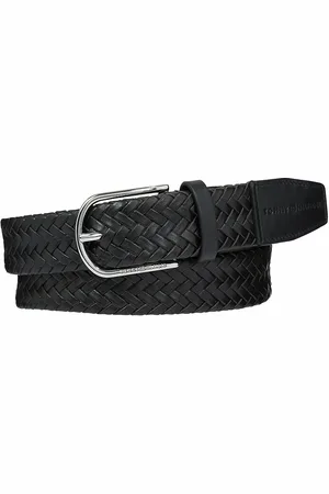 Tommy Hilfiger Riem in gevlochten leer Business Luxe