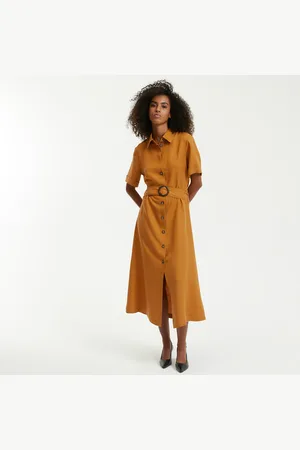 La Redoute Hemdjurk in mixed lyocell/linnen Signature OPHELIE