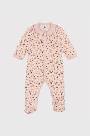 Petit Bateau Pyjama in bedrukt fluweel