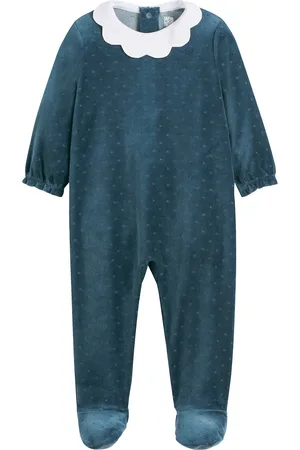 La Redoute Pyjama in fluweel, fantasie kraag