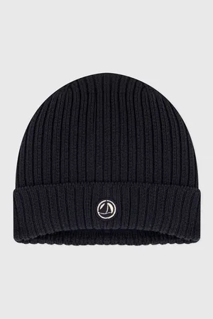 Petit Bateau Muts in tricot, voering in fleece