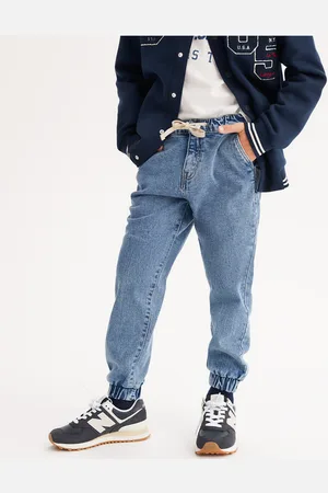 La Redoute Rechte jeans, aangetrokken onderaan