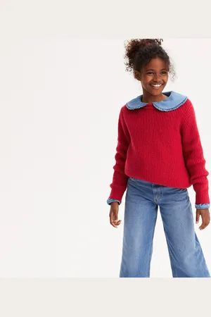La Redoute Trui met ronde hals in tricot