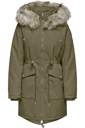 ONLY Lange parka met kap
