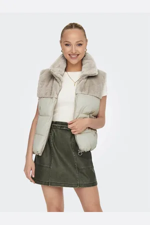 ONLY Bodywarmer met opstaande kraag