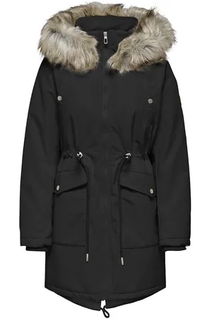ONLY Lange parka met kap