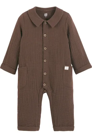 La Redoute Jumpsuit met lange mouwen in tetrastof