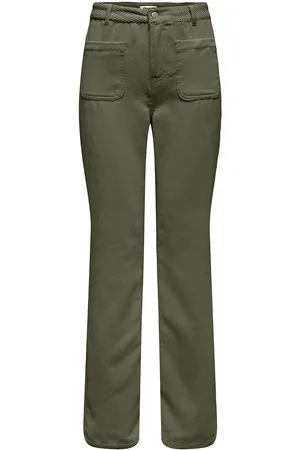ONLY Bootcut broek, hoge taille