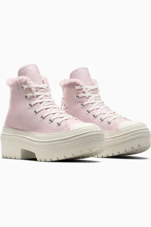 Converse Sneakers in leer All Star Lugged Heel Cozy Essentials
