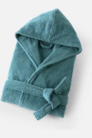 La Redoute Badjas met kap voor volwassenen, in bio katoen 450 g/m2, Ismo