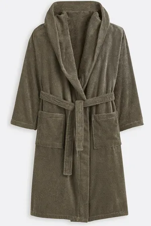 La Redoute Badjas met kap, in gekamd katoen 400g/m2, Kheops