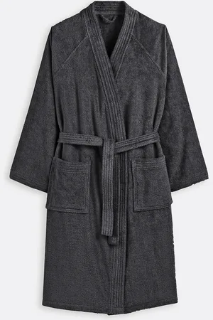 La Redoute Badjas in badstof, kimono kraag, 450g/m², Haxel