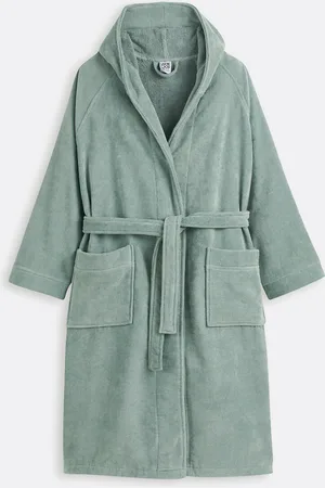 La Redoute Badjas met kap in fluwelen badstof 450 g/m2, Trizie