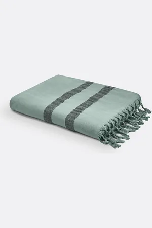 La Redoute Handdoek fouta bio, badstof voering, Antalya