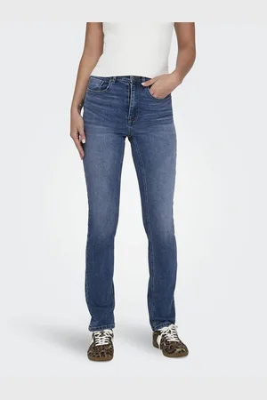 ONLY Slim jeans met hoge taille
