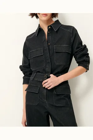 Sessun Dik denim overhemd Guggen