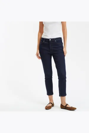 La Redoute Verkorte slim jeans, hoge taille