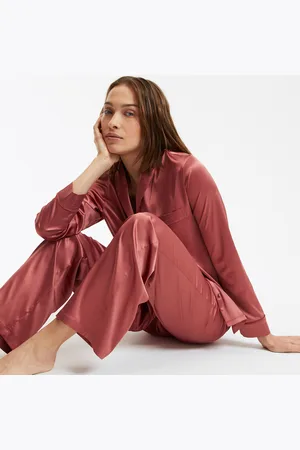 ANNE WEYBURN Pyjama in satijn, Signature