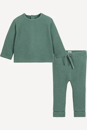 La Redoute 2-delig ensemble, sweater en joggingbroek, gewafelde stof