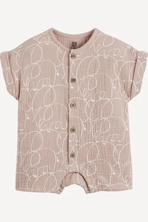 La Redoute Combishort met olifantenprint in tetra