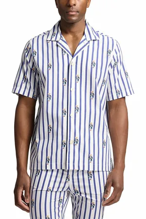 Ralph Lauren Gestreepte pyjama in katoen