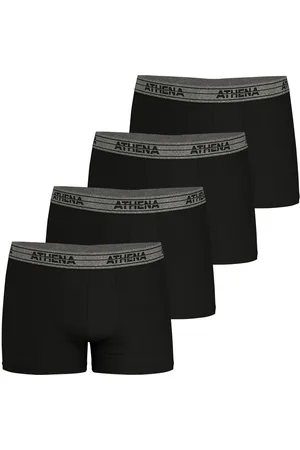 ATHENA Set van 4 boxershorts Basic Coton